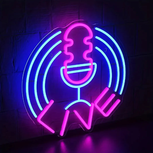 LiveGlow™ – Neon per Dirette e Vibes da Studio