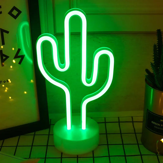 Cactus Glow™ - Luce Neon Tropicale