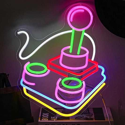 Pixel Console Neon