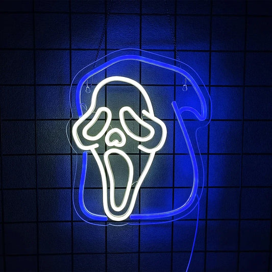 Ghost Face Neon
