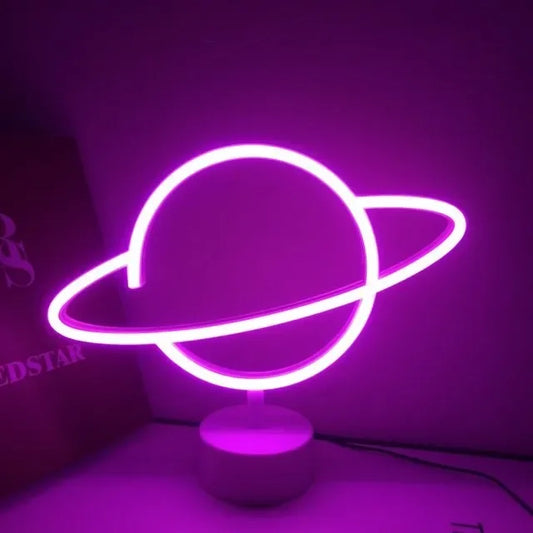Purple Planet Neon