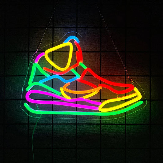 Rainbow Sneakers Glow